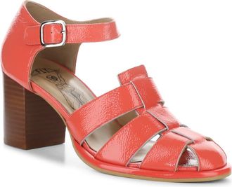 FLY London Marg Strappy Sandal in Scarlet at Nordstrom Rack, Size 10-10.5Us / 41Eu