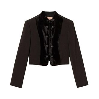 Twinset Jassen, Dames, Zwart, S, Blazer