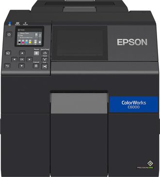 Epson Colorworks Cw-c6000ae Impresora De Etiquetas En Color Usb/rj45, Negro