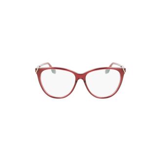 Victoria Beckham Glasses, female, Pink, Size: ONE SIZE Acetate Glasses with Frames