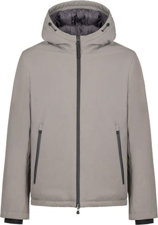 People of Shibuya Jassen, Heren, Grijs, 3Xl, Polyester, Waterdichte Hoodie met Thermische Isolatie