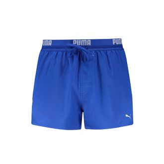 Puma Badeshorts PUMA PUMA SWIM MEN LOGO SHORT SHORTS 1P, Herren, Gr. XXL, N-Gr, ultra blau, Web, Obermaterial: 100% Polyester, Badehosen Badeshorts, Seiten