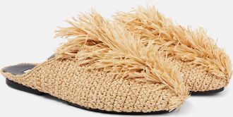 Jil Sander Mules con frange