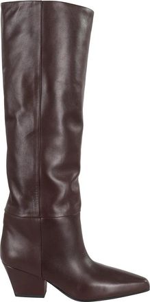 PARIS TEXAS Mokka Jane Laarzen met Brede Hak - Dames - Cowboylaarzen - Bruin - 39 EU - Schoenen