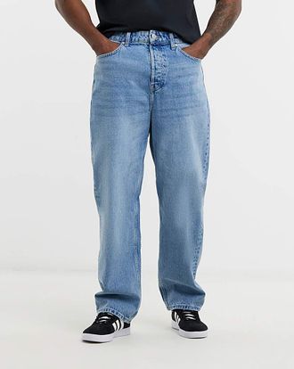 Only & Sons Fade Loose Fit Denim Jeans