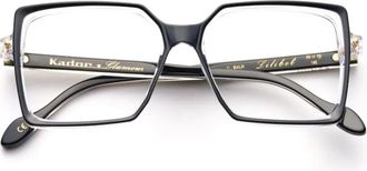 Kàdor Occhiali squadrati - Nero