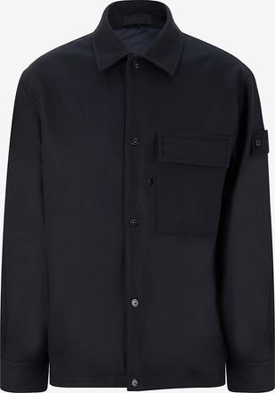 Stone Island &Uuml;berhemd aus Flanell 1200028 Wool Nylon_Stone Island Ghost