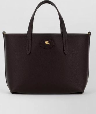 Burberry bloomsbury mini leather reversible shoulder bag