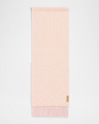 Burberry B Charm Cashmere Scarf