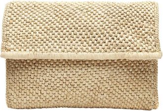 Mar Y Sol Rhodes Raffia Clutch