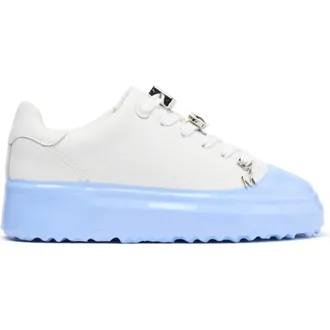 Mallet Footwear Grftr Ltc Dip in White/Blue at Nordstrom, Size 10