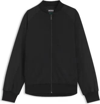 BOSS x ASTON MARTIN bomber-style jacket