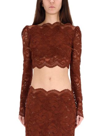 Paco Rabanne Lace Top