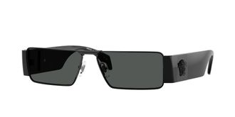 Versace VE2286 100987 Mens Sunglasses Black Size 57