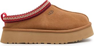 UGG Ugg Tazz Suede Platform Mules - Tan - 8