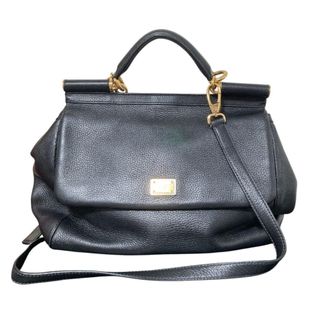 Dolce & Gabbana Black Shoulder Bag Tote Bag (Pre-Owned)