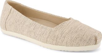 Toms Alpargata Ballet Flat in Light/Pastel Grey at Nordstrom, Size 7.5