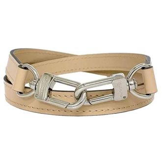 Louis Vuitton Pre-owned Belts, female, Beige, Size: ONE SIZE Pre-owned Vintage Leather Belt
