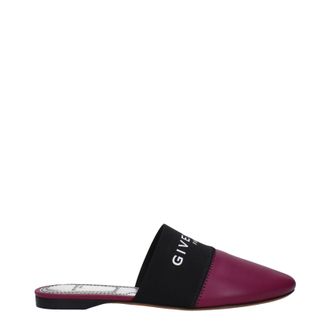 Givenchy Sandalias Y Zuecos Bedford Mujer Piel Morado/Orqu&iacute;dea Oscura