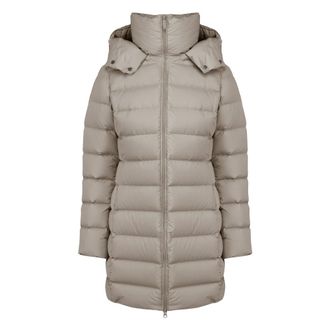 Bomboogie Piumino slim fit con cappuccio - - Coats - Donna - Beige - XS