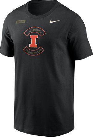 Nike Illinois Fighting Illini Team Issue Nike Mens Dri-FIT T-Shirt in Black | IH2742-010