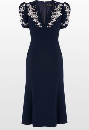 Jenny Packham Rosina Cocktail Dress in Ink at Nordstrom, Size 10 Uk
