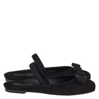Ferragamo Varina Slingback Ballet Flats, Size 7 C