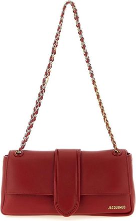 Jacquemus Borsa a spalla Le Chiquito Long in pelle - - Bags - Donna - Rosso - ONE SIZE
