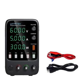 OEM Fuente De Alimentaci&oacute;n De Cc, Salida Ajustable, Pantalla F&aacute;cil De Usar, 4 D&iacute;gitos, 60 V 5 A