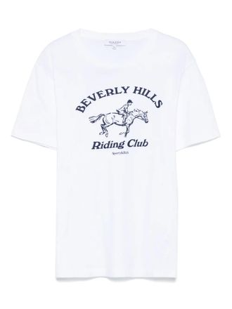 Sporty & Rich Beverly Hills Riding Club T-shirt - White
