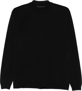 low brand wool sweater - Black