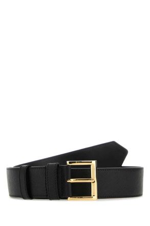 Prada Black Classic Belt