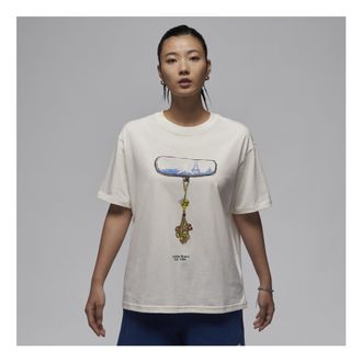 Nike Jordan (WMNS) Air Jordan Graphic T-shirt Asia Sizing Sail HF2862-133