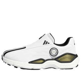 adidas (WMNS) adidas Codechaos 27 Boa Spikeless Golf White Black Gold Metallic KI5752