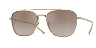 Oliver Peoples OV1349ST Avison 5035Q1 Mens Sunglasses Gold Size 55