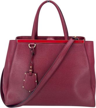 Fendi Fendi leren handtas