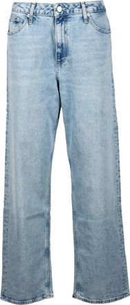 Calvin Klein Jeans Jeans - Dames - Regular Fit Jeans - Blauw - W29 - Katoen - Jeans