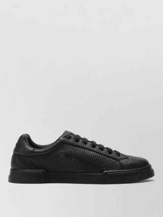 Dolce & Gabbana sneakers rubber sole textured leather design