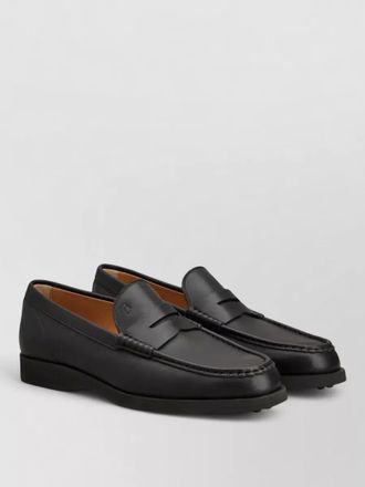 Tod's leather penny loafers