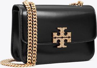 Tory Burch Womens Small Eleanor Pavé Shoulder Bag, One Size