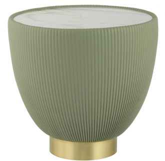 Kayoom Beistelltisch »Jokai 125, praktische Ablagefläche, robust, Eisengestell« 1 Stk. tlg. dekorativ, stilvoll, robust, gesinterte Steinplatte