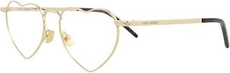 Saint Laurent Womens Sl301loulo 52Mm Optical Frames