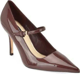 Nine West Gorjus Pointed Toe Pump in Brown at Nordstrom, Size 10.5