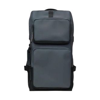 Rains Backpacks, male, Blue, Size: ONE SIZE Trail Cargo Backpack