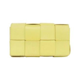 Bottega Veneta Pre-owned Cross Body Bags, female, Yellow, Size: ONE SIZE Pre-owned Lamb Waist Bag