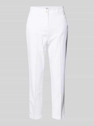 Brax Brax Hose in verk&uuml;rzter Passform Modell Mara S in Weiss, Gr&ouml;&szlig;e 36