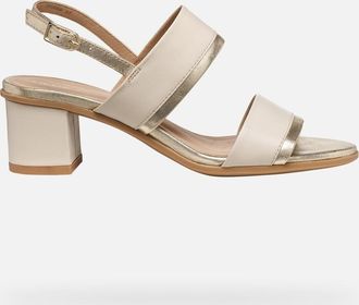 Geox Aurely 50 Woman Papyrus/light Gold, Size: 36,5