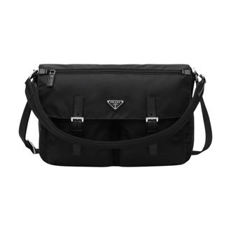 Prada Borsa a tracolla - male - Prada - Cross Body Bags - Black - ONE SIZE - Bags