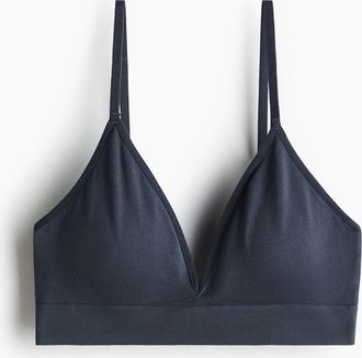 H&M Gepolsterter Soft-BH Seamless - Blue