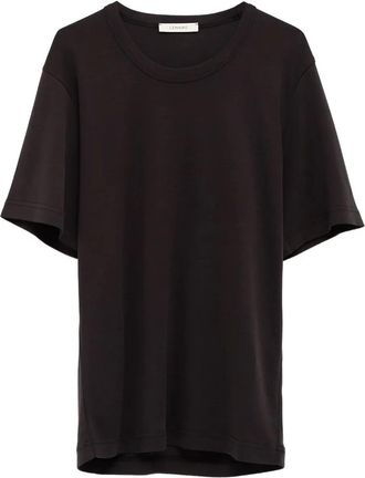 Christophe Lemaire Top girocollo a maniche corte - Viola